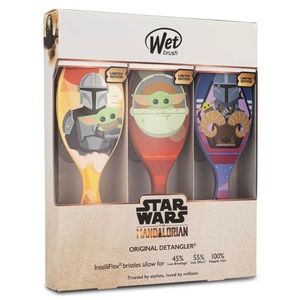 3 Pack Wet Original Detangler Brushes - Star Wars Mandalorian